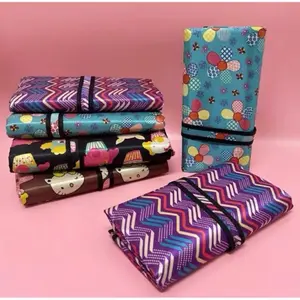 Tikar Lipat Piknik Bahan Microsatin Anti Air Real Size Uk 75x120 Motif Lucu Dan Warna Cerah