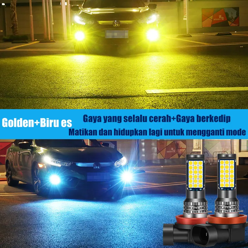 Biru es+Golden-2pcs