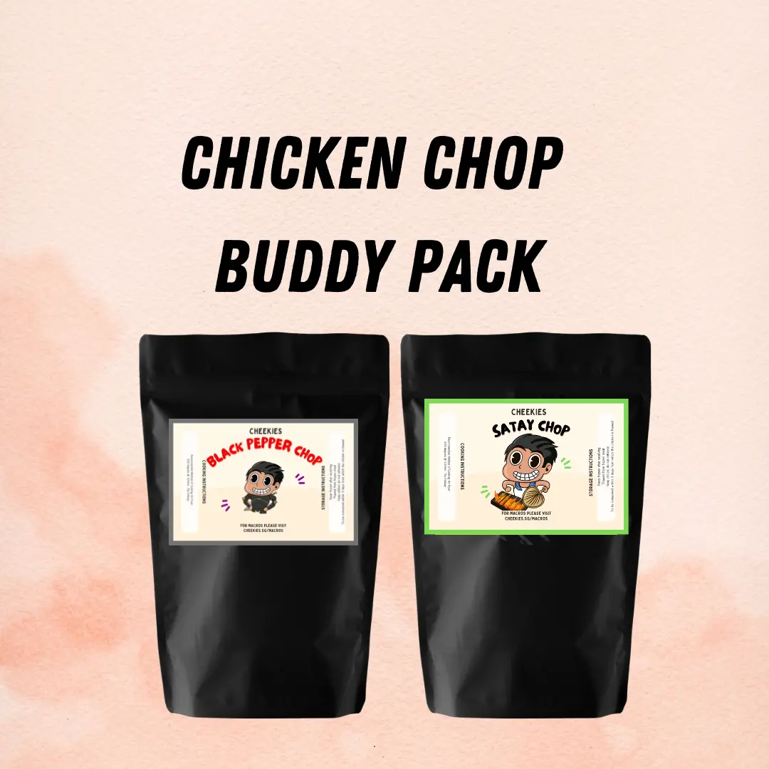Chicken Chop Buddy Pack - Black Pepper & Satay 2kg
