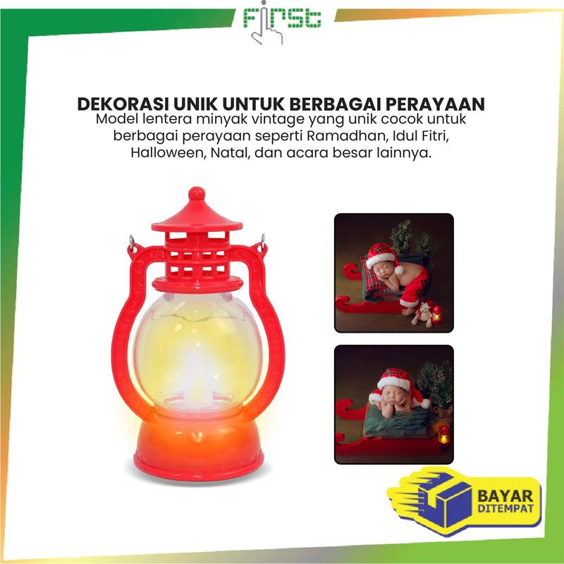 [COD] FH C1046 Lentera Lampu LED Dekorasi Minimalis Kekinian