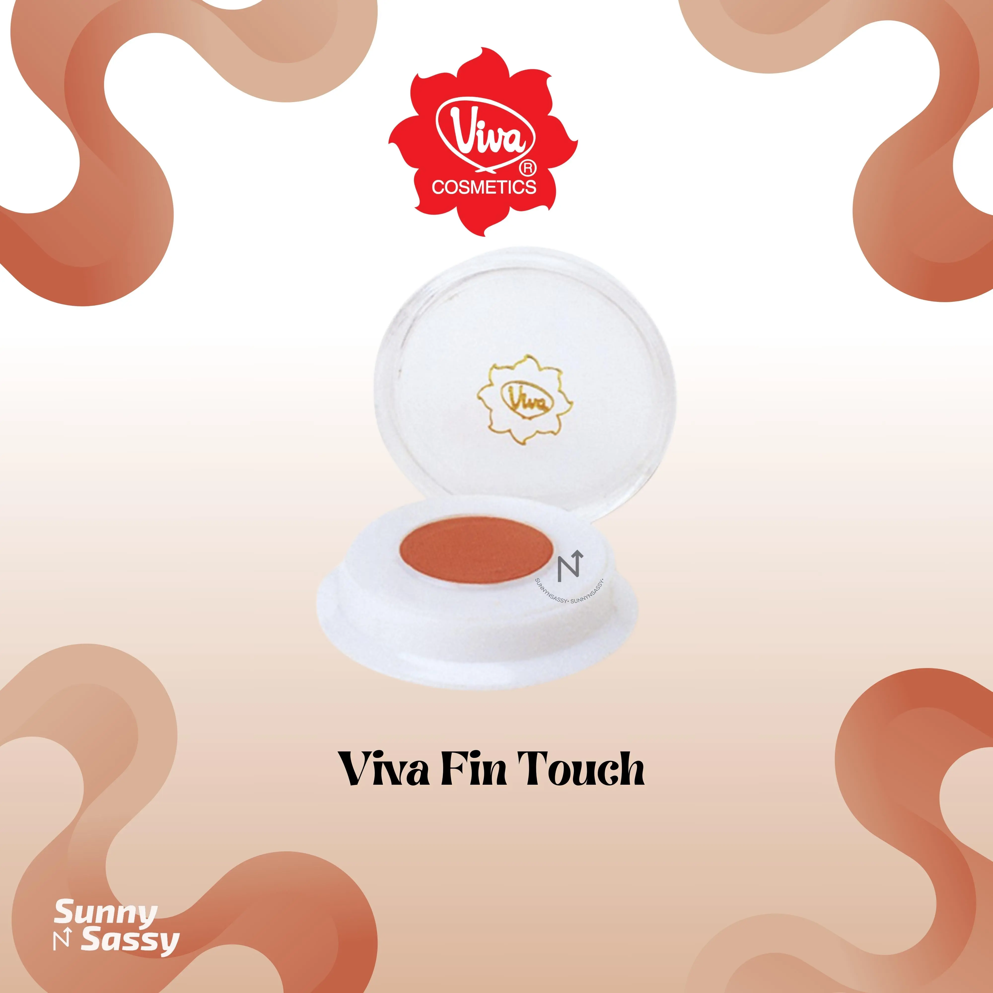 Viva Fin Touch (Blush On) Finishing Touch - 2 Gr (Tersedia 3 Varian Warna)