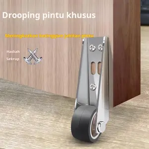 【HOT】Roda Pintu Bawah Geser Universal Sliding Door Roller Penyangga Penopang Pintu Lemari Kaca Kayu Kuat Anti Macet