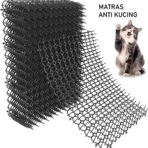 Matras Paku Pengusir Kucing Duri Penolak Anjing Anti Hewan Garden Prickle Anti Cat Mat Matras Anti Kucing