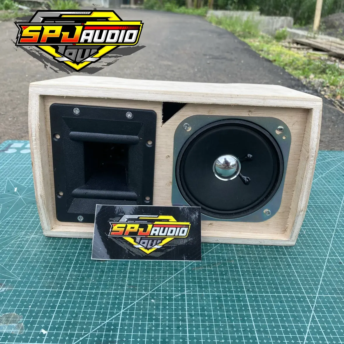 Siap Pakai Box Line Array 4 inch isi Speaker ACR KSV dan Tweeter Audax AX65 SPJ AUDIO