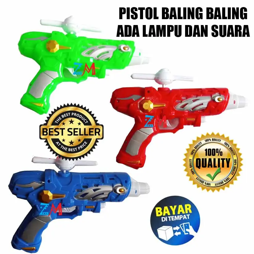 Mainan Anak Tembakan Baling Baling 2438 Ada Lampu dan Musik