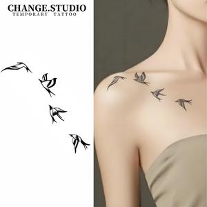 Tatu Sementara, Geluo Angsa, Tahan Selama 15 Hari, Kalis Air, Tidak Takut Menggelincir, Pelekat Tatu