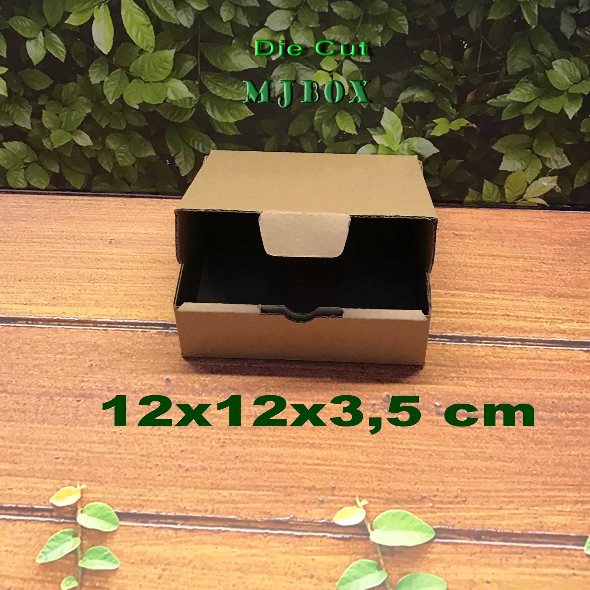 Kardus karton 12x12x3,5 cm.Die Cut kotak Aksesoris dll model box pizza