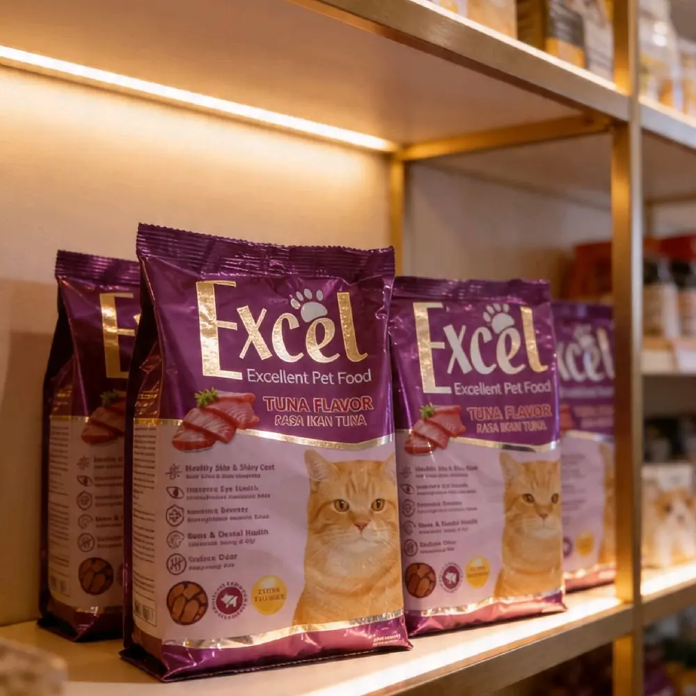 Excel cat food 500g (paket 2pcs) makanan Kucing