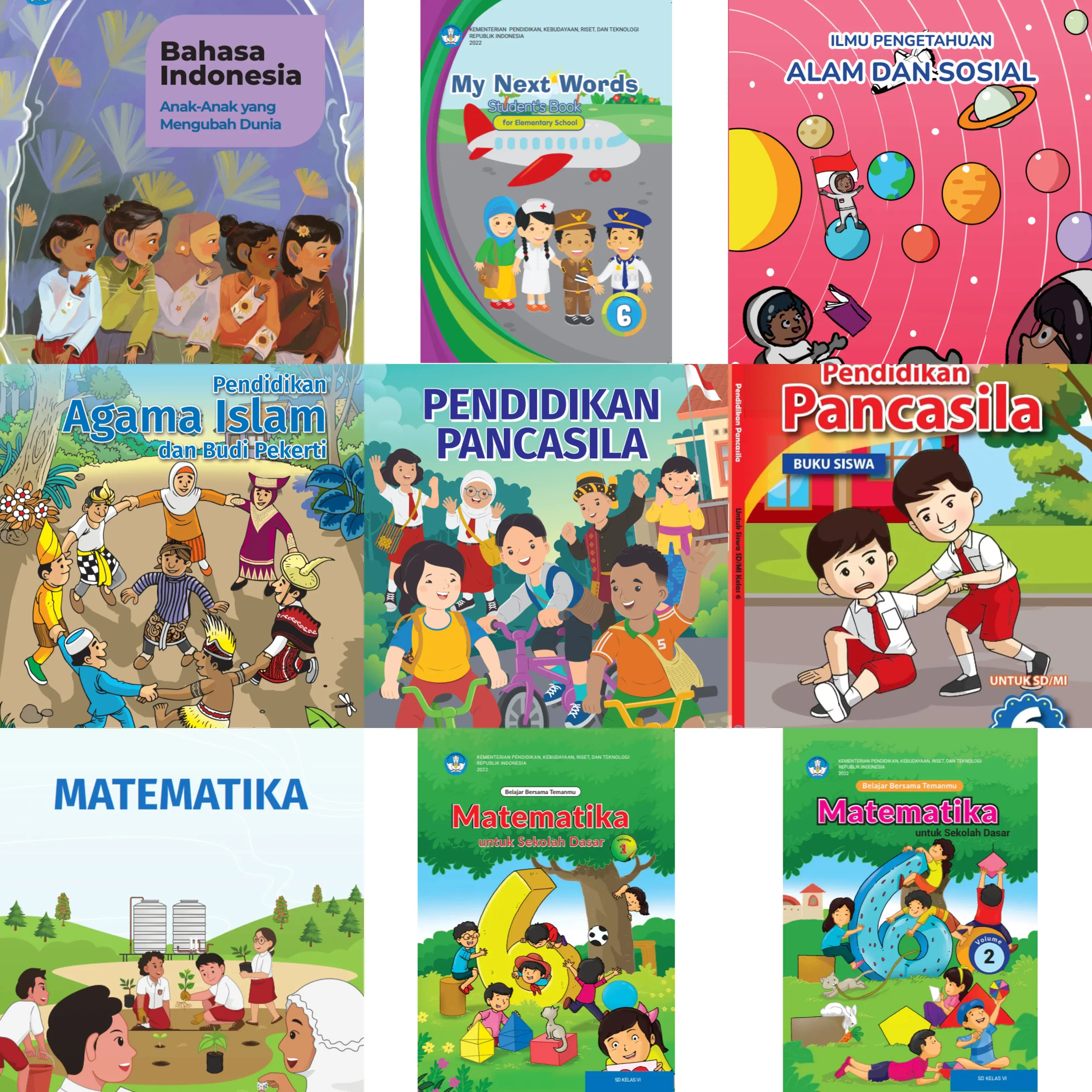 Buku KURMER Siswa Kelas 6 SD Kurikulum Merdeka Kurikulum Penggerak Revisi