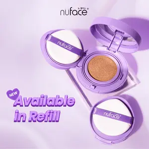 [TOP PRODUCT] [REFILL] [FYC] Nuface Flawless+ Serum Cushion Refill dengan Serum Formula & SPF 30 PA+++ in 3 Shade Light Beige/Medium Beige/Warm Beige - Cushion Foundation Concealer Tekstur Ringan Medium to High Coverage Dewy Finish Kemasan Compact Praktis