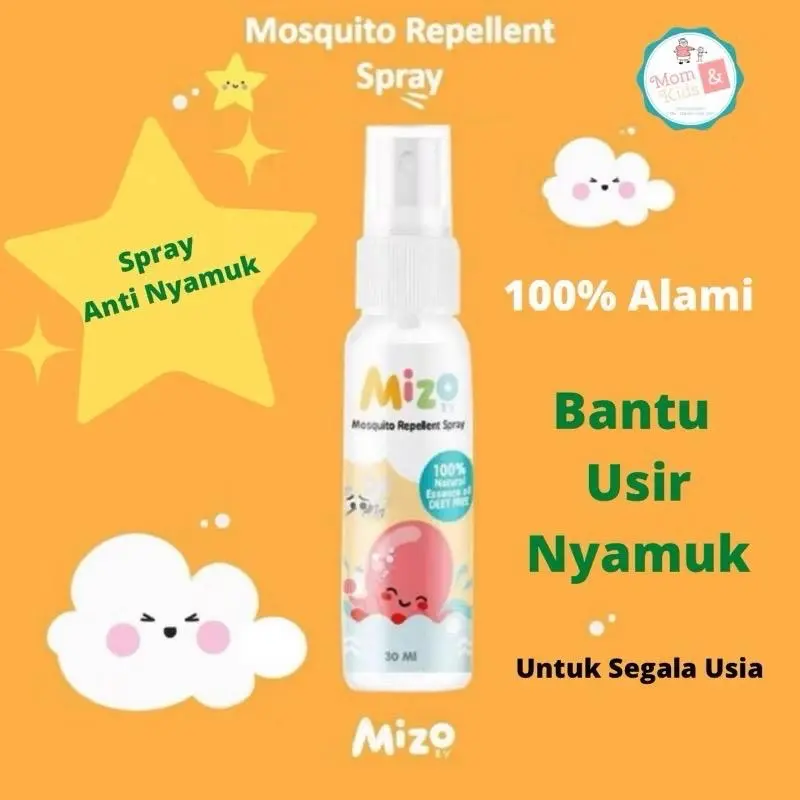 Mizo Mosquito Repellent Spray 30ml | Spray Anti Nyamuk
