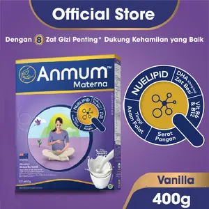 Terlaris Anmum Materna Susu Bubuk Vanila 400G / Cokelat 400 Gr - Susu Ibu Hamil