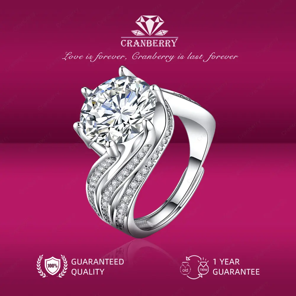 OS1-R13 Cincin keabadian | Cincin wanita elegan high quality Grade VVS1 grade 5A original store cantik elegan lapis   anti karat anti luntur anti berubah warna garansi 1 tahun Free Box R13