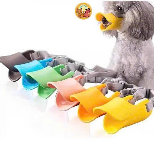 Rọ mõm cho chó mèo Hình Mỏ Vịt Dễ thương