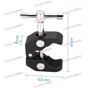 Terlaris Magic Super Clamp For Dslr Bracket Penjepit Aksesoris Kamera Metal Good Quality