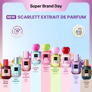 SCARLETT Extrait De Parfum 30ml Wangi Tahan Lama - Best Seller - Unisex - Parfum Wanita - Wangi Mewah