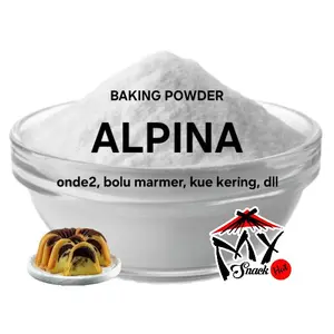 ALPINA 250GR SUPER PREMIUM BAKING POWDER ALPINA PENGEMBANG ONDE ONDE GORENGAN KUE BOLU BATIK HALAL