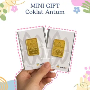 MINI GIFT COKLAT GOLD BATANGAN ANTUM HADIAH MUNGIL LUCU UNIK MURAH Hadiah