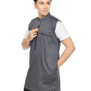 Rosal Premium Rompi Sholat Baju Muslim Pria Koko Matt Toyobo Royal Delux Halus Adem Anti Kusut Size M-XXL Katun Toyobo Premium 3 Kantong Elegan Nyaman