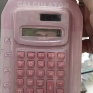 Kalkulator Mini 8 Digit, Ukuran Saku, Warna-Warna Lucu
