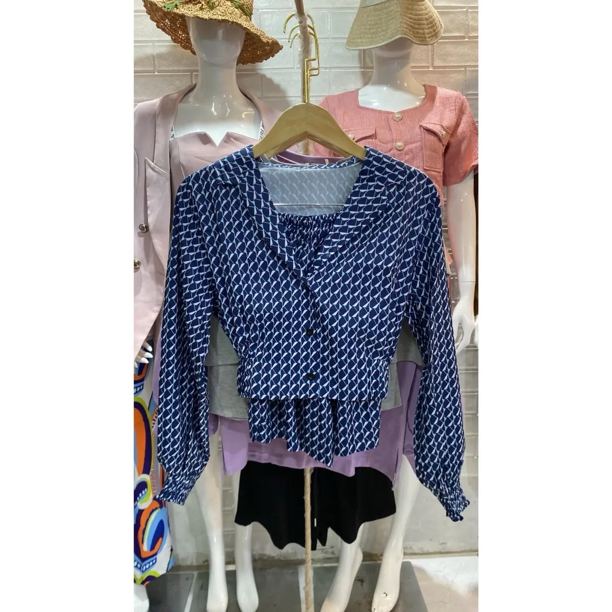 ONE SET SETELAN CELANA MOTIF