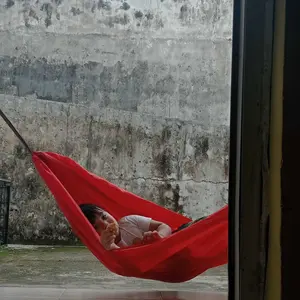 Hammock Single Outdoor Hemok Hamok Camping Ayunan Gantung Model Lontong Ukuran 150x250 Cm