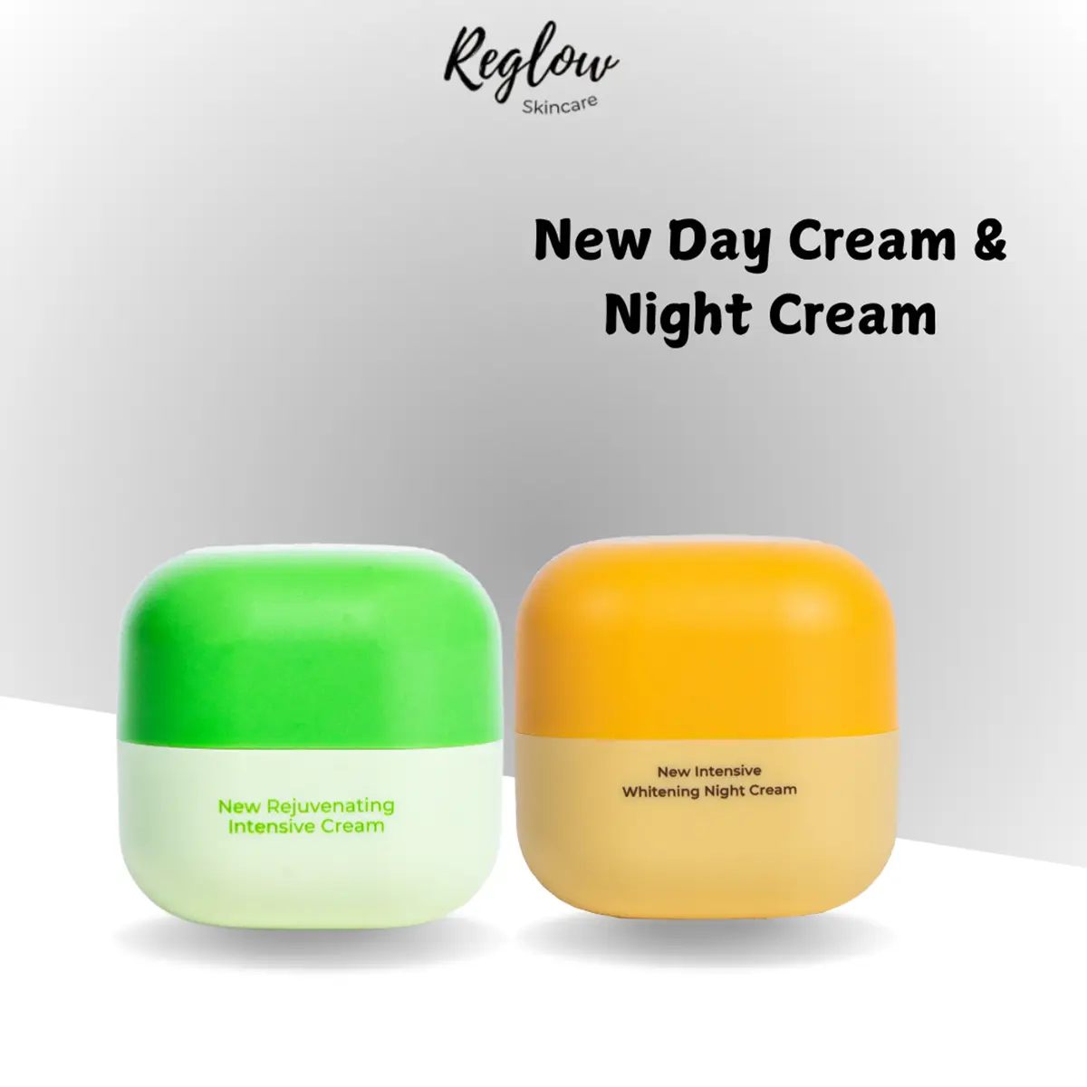 Reglow New Paket Day Cream dan Night Cream Skincare