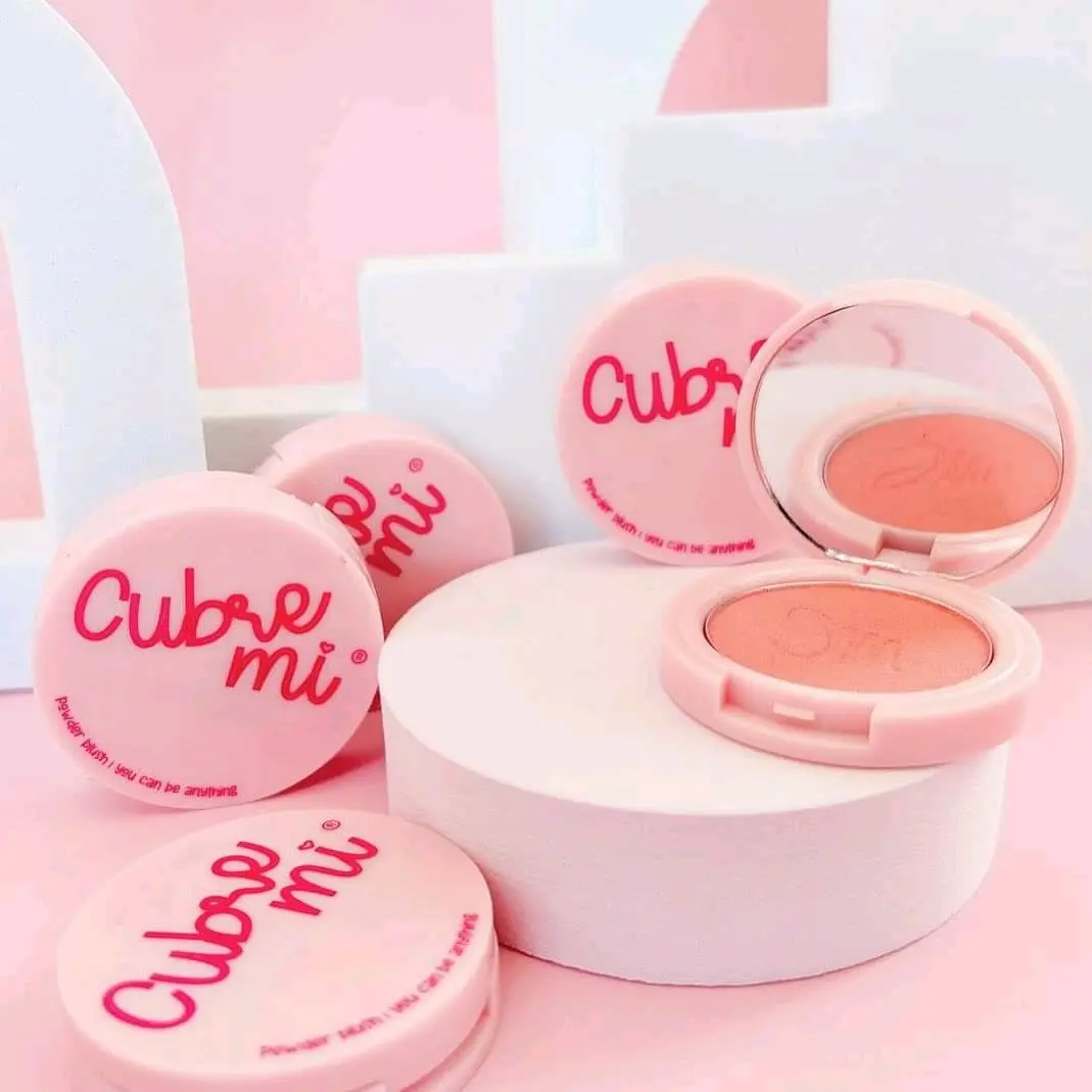 Blush Powder Cubremi Blusher Makeup Cosmetic Shimmer Matte