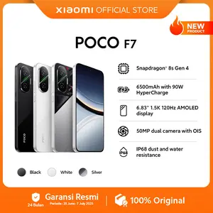 POCO F7 (12/512GB) | Snapdragon 8s Gen 4 | 6500mAh with 90W HyperCharge | 6.83" 1.5K 120Hz AMOLED display | 50MP dual camera with OIS | IP68 dust and water resistance [Official Store]