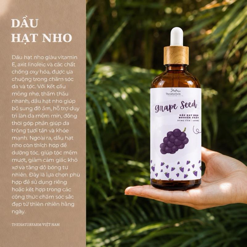 Dầu thầu dầu nguyên chất ép lạnh Thenaturfarm