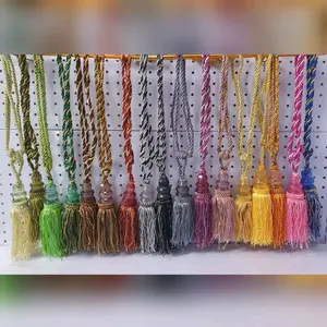 Tesel Tasel gorden Tassel KRISTAL KECIL tali pengait gordyn tasel Crystal minimalis