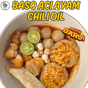 Baso Aci Ayam Chili Oil - EKONOMIS 1BKS hotpot instan Food Pedas Asin Kuah Seblak  Makanan Soto - GUDANGSNACK TGR