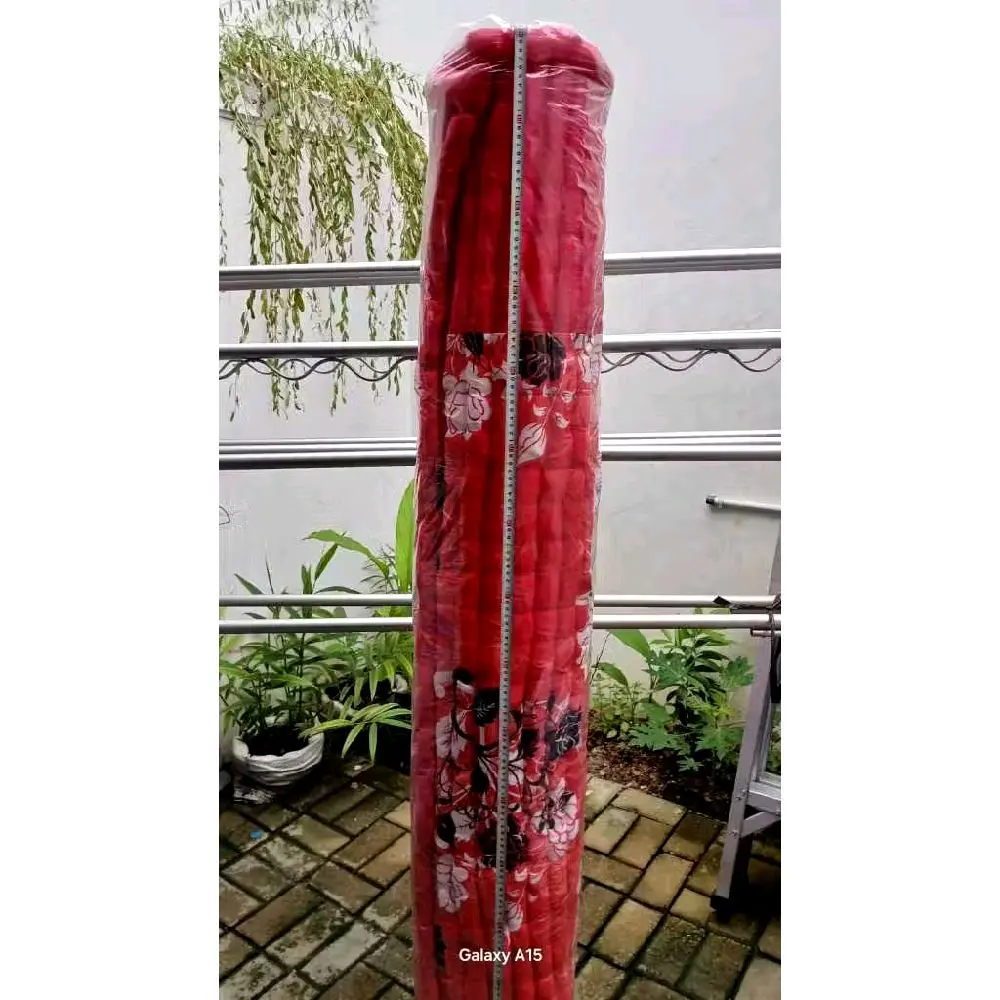 KASUR LANTAI PALEMBANG UKURAN 140X180 CM TEBAL 5 CM BAHAN BUSA PE RINGAB