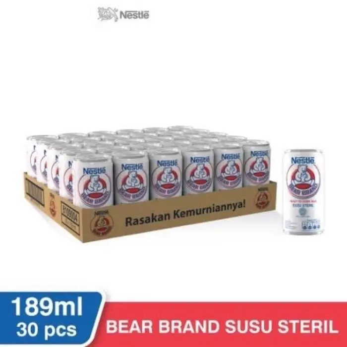 susu bear brand 189 ml 1 dus