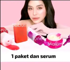 isi 5 satu paket dan serum cream rjv original