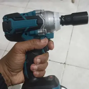 NEW Impact Wrench 21V Baterai Semua motor tembaga Cordless Kunci Impact 520N/M Impak Buka Motor Mesin Bor Untuk Baut Mobil