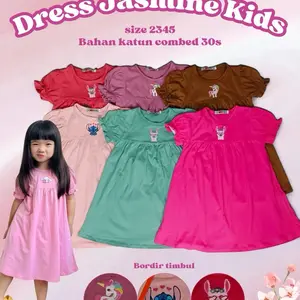 Dress Jasmine Chamello 1-4 Tahun