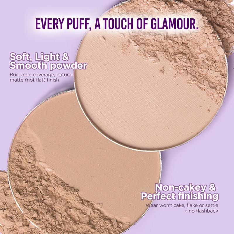 Elianto Bedak Kompak Velvet Matte (Ringan, Licin, Make Up Foundation) | | {Elianto Velvet Matte Compact Powder}