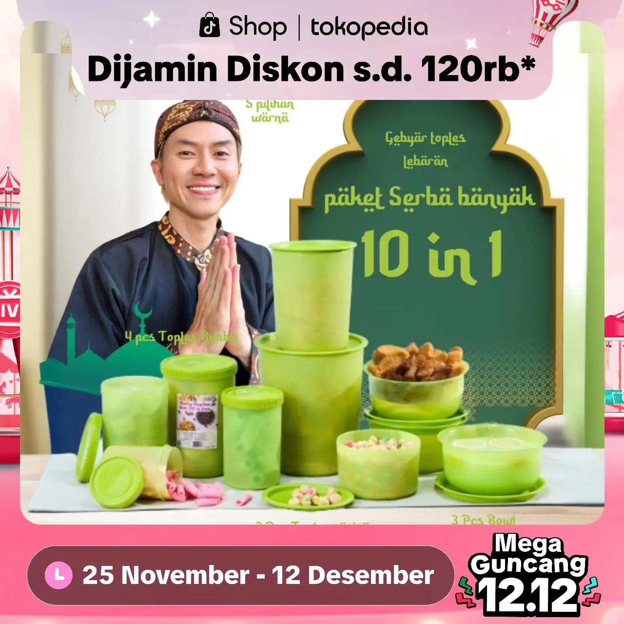 CPMxRAFAEL TAN Paket Toples Lebaran SERBA BANYAK 10 in 1