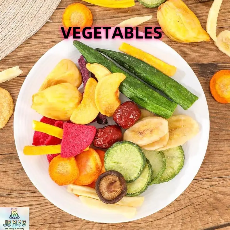 (VEG) Organic Freeze Dried Vegetables Snack Natural