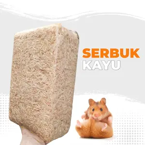 SERBUK KAYU HAMSTER/GERBIL/LANDAK MINI/SMALL PETS GOOD QUALITY