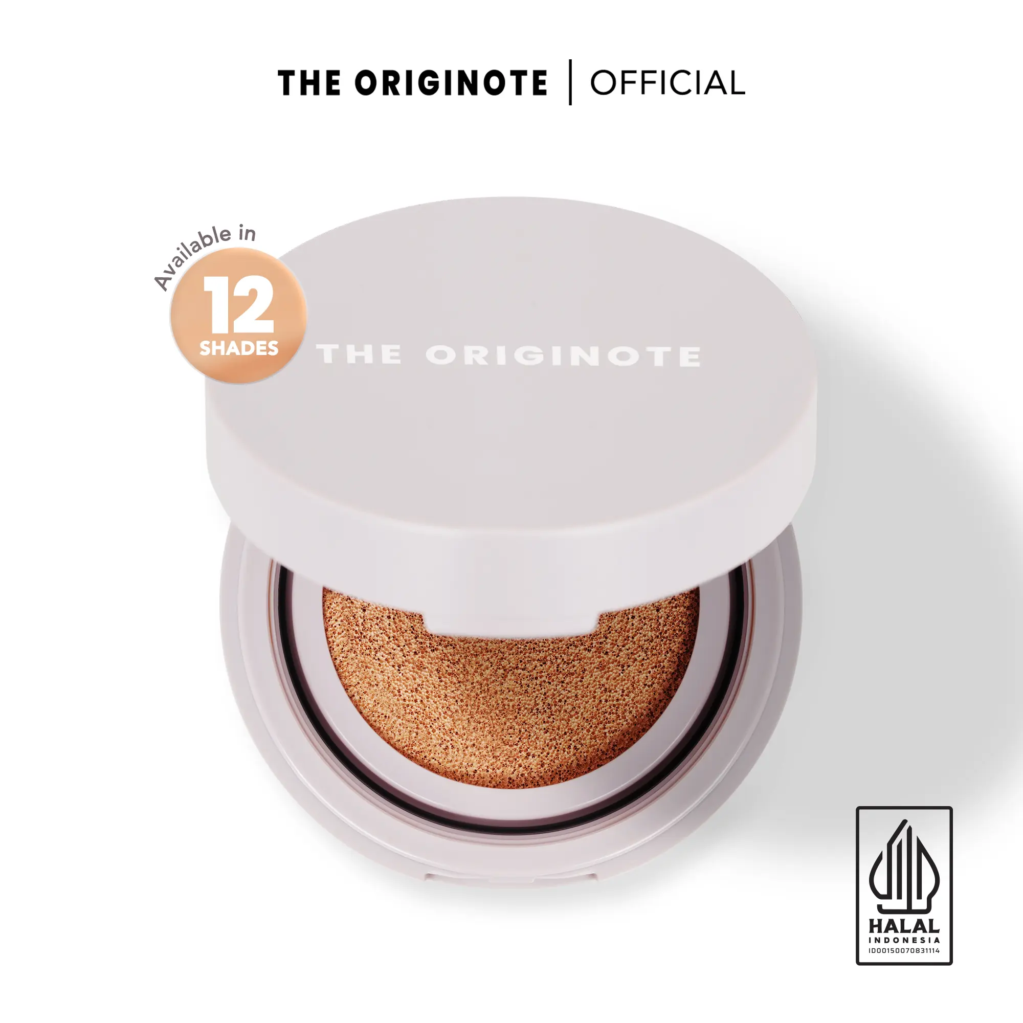The Originote High Cover Serum Cushion Concealer Foundation Wajah