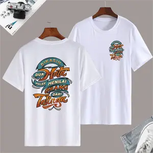 kaos sablon sablon depan belakang kata kata keren bisa cod