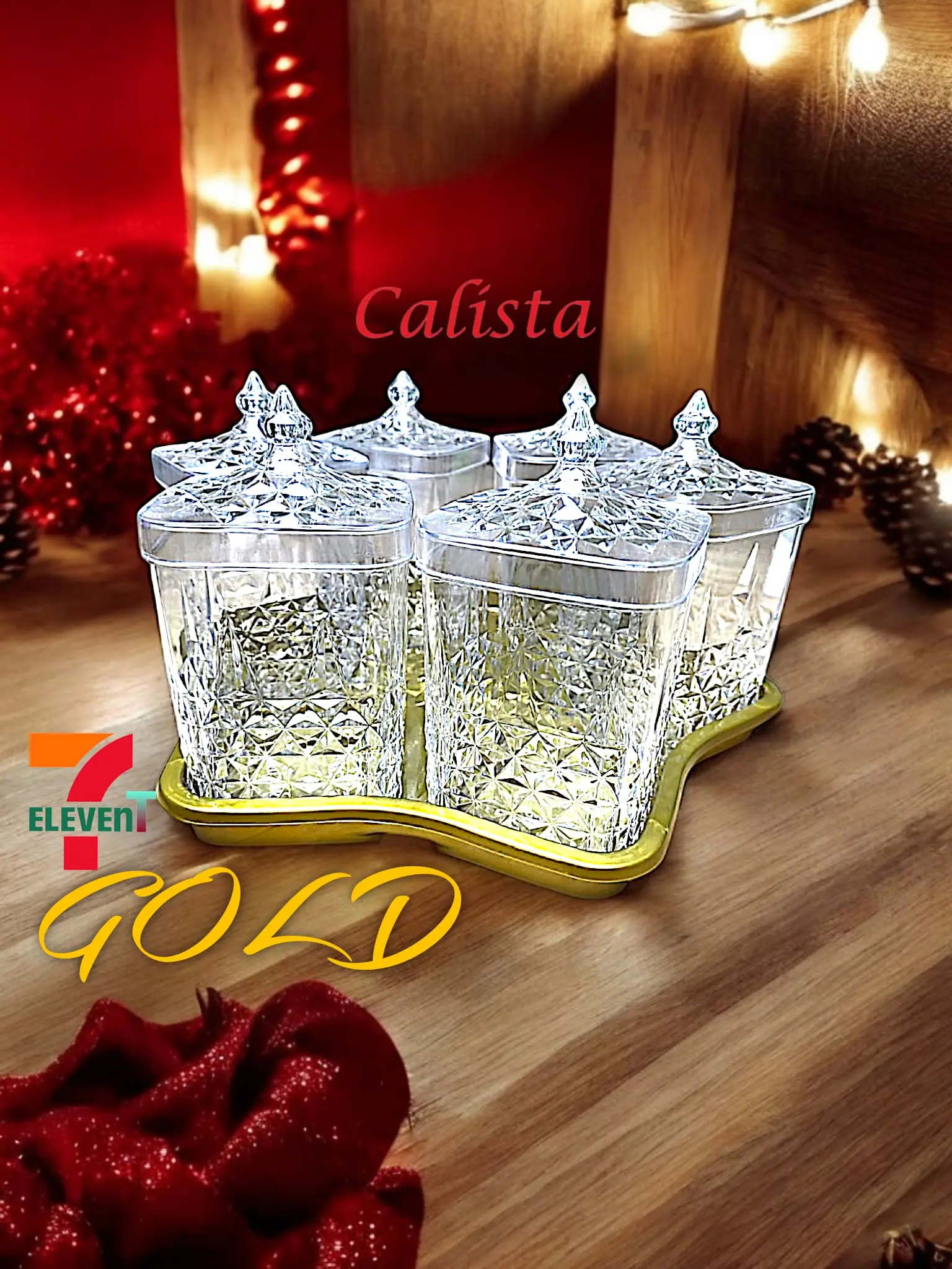 [DEVILING] 6 PCS Toples belimbing Calista Set Nampan