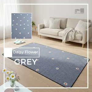 Karpet Minimalis Motif Daisy Blossom Aesthetic