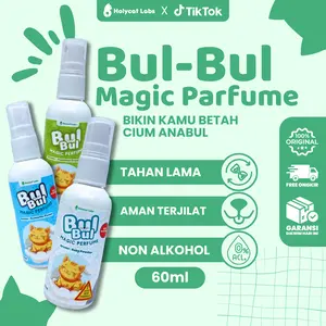 Holycatlabs Parfum Kucing Aman Terjilat Anabul Harum Sepanjang Hari 60 ML (isi 3 pcs)