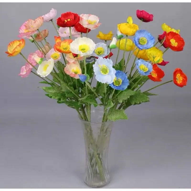 Bunga Poppy Artificial || Bunga Dekorasi