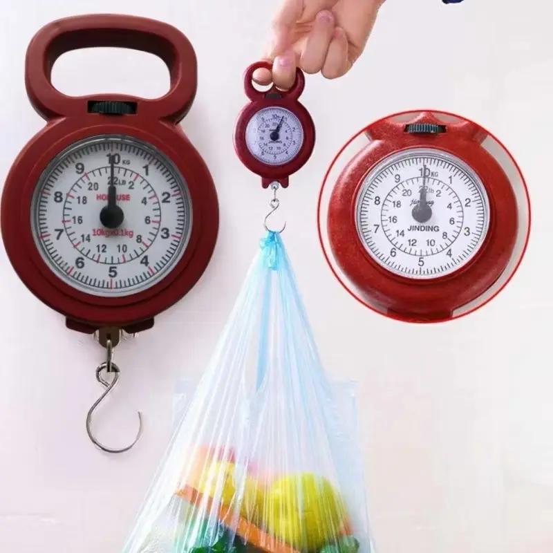 Cân Điện Tử Cầm Tay Có Móc Treo 10kg, Chính Xác, Bền Đẹp, Dùng Cân Đồ Gia Đình, Hành Lý, Đồ Đi Chợ