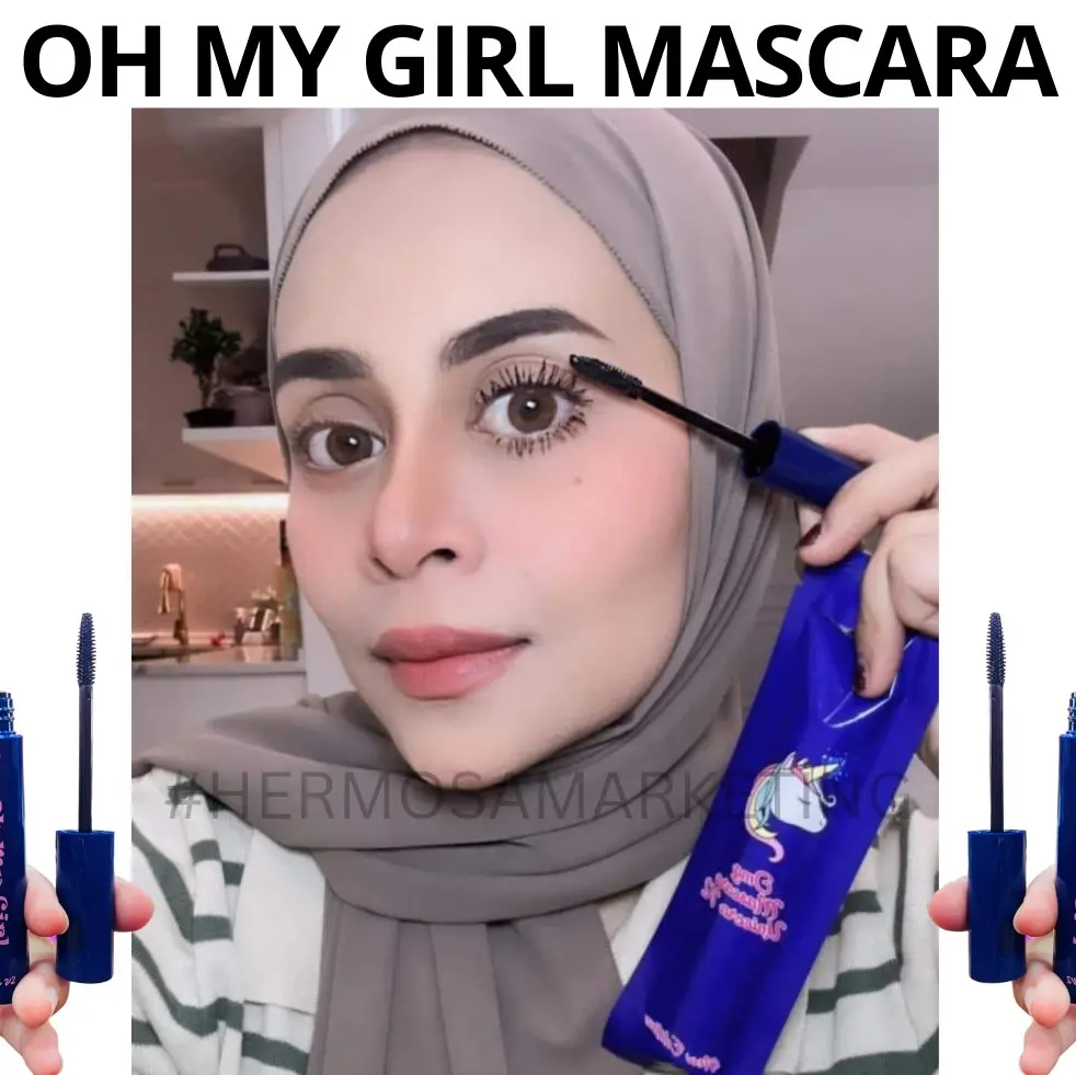 OMG Oh My Girl Mascara Unicorn Singapore Long-asting Mascara(SG Seller/Halal/Cosmetics/Singapore/Hari Raya/eye makeup Pack Waterproof/ wudhu friendly