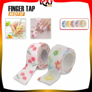 [COD] IG A83 Finger Tape Motif Lucu Plester Pelindung Jari Pelajar Serbaguna / Writing Finger Tape Perlengkapan Sekolah / Protective Tape Perban Jari Aesthetic